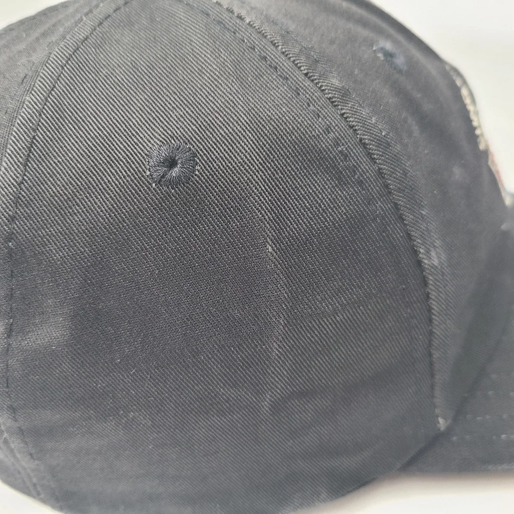 Vintage Super Bowl Hat Strapback Logo‎ Athletic Black NFL XXXIV Atlanta 2000 Men